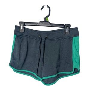 Danskin now Woman gray shorts with green lining Athletic shorts Size small